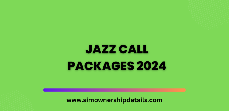 Jazz Call Packages 2024