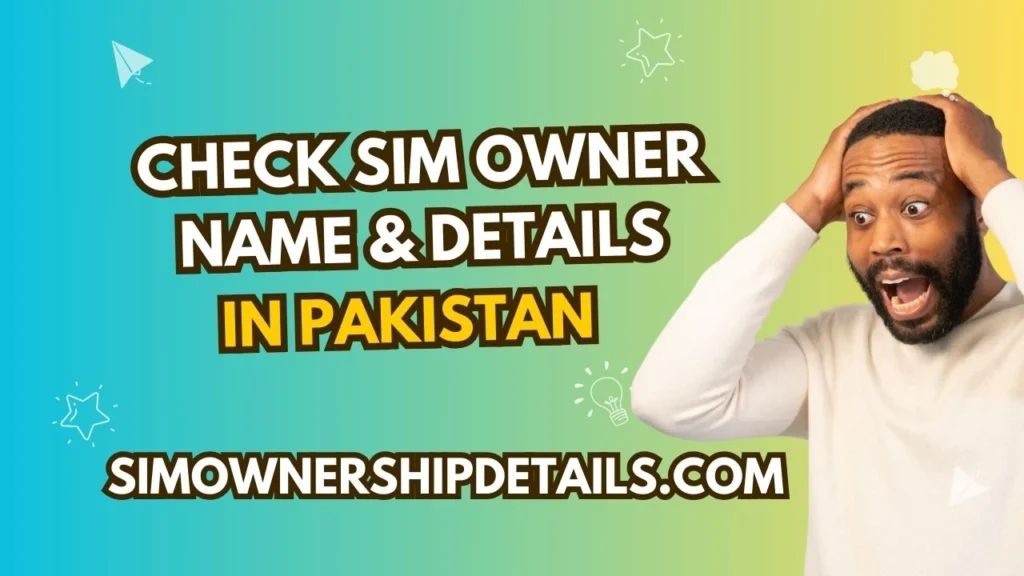 Check SIM Owner Name & Details