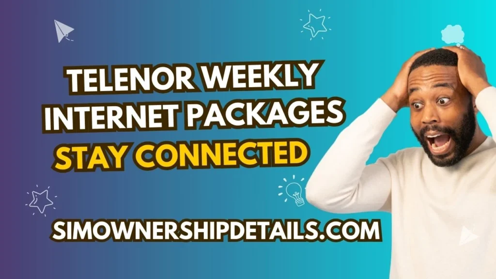 Telenor Weekly Internet Packages