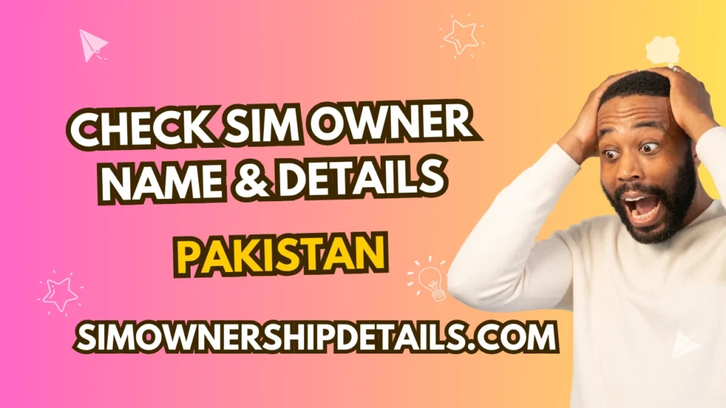 Check SIM Owner Name & Details